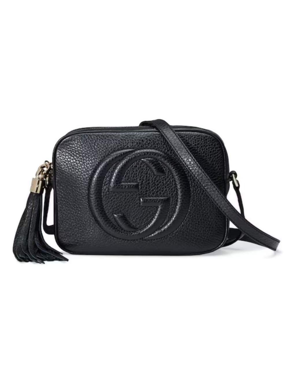 Gucci Black Leather Soho Disco Crossbody